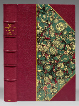 Contes de La Bécasse. L’édition originale des "Contes de La Bécasse" de Maupassant.. MAUPASSANT, Guy de