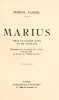 Marius. Pièce en quatre actes et six tableaux. Représentée pour la première fois à Paris, le mercredi 9 mars 1929, sur la scène du « Théâtre de Paris ...