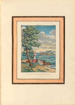 Les Amours pastorales de Daphnis et Chloé. Traduction nouvelle, avec figures nouvellement dessinées Sur les Peintures de M. le Duc d’Orléans, Régent. ...