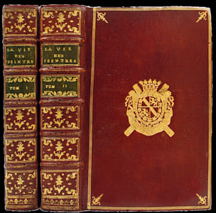 Extrait des différens ouvrages publiés sur la vie des peintres. Edition originale de ce « répertoire portatif » dédié aux peintres et à leurs écoles de peinture.