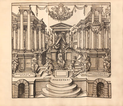 Bref et sommaire recueil de ce qui a esté faict & de l’ordre tenüe à la ioyeuse & triomphante Entrée de très-puissant… Charles IX... Roy de France en ...