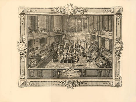 Sacre et couronnement de Louis XVI, roi de France et de Navarre. A Rheims, le 11 Juin 1775, Précédé de Recherches sur le Sacre des Rois de France ...