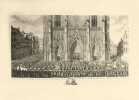 Représentation des fêtes données par la ville de Strasbourg Pour la convalescence du Roi ; à l'arrivée et pendant le séjour de Sa Majesté en cette ...