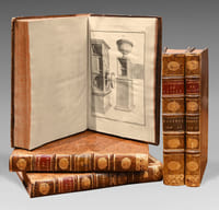 Histoire de l’astronomie ancienne, jusqu’à l’établissement de l’école d’Alexandrie. Rare série complète de cette importante histoire de l'astronomie pour le XVIIIe siècle.