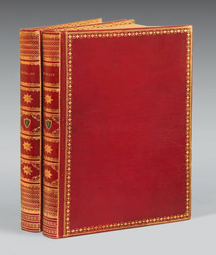 Les Aventures de Télémaque. L’exemplaire M. Rosenbaum et Charles Hayoit du superbe Télémaque de 1785 enrichi d’une remarquable lettre autographe de ...