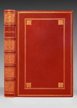 Recueil factice de gravures d'ornements exécutées par J. Le Pautre. Importante réunion de 252 gravures sur cuivre exécutées par Jean le Pautre  et ...