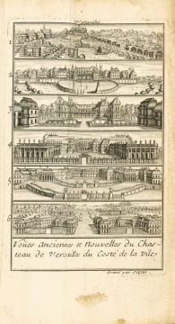 Description sommaire de Versailles ancienne et nouvelle. Avec des Figures. Par Monsieur Félibiens des Avaux Historiographe des Batiments du Roy. ...