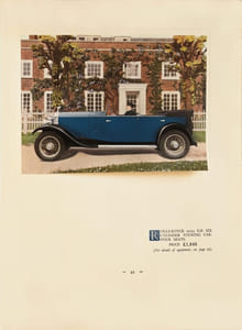THE 20-25 H.P. ROLLS-ROYCE. Un catalogue commercial luxueusement édité pour présenter la série 20-25 HP mise en vente par Rolls-Royce en 1931.