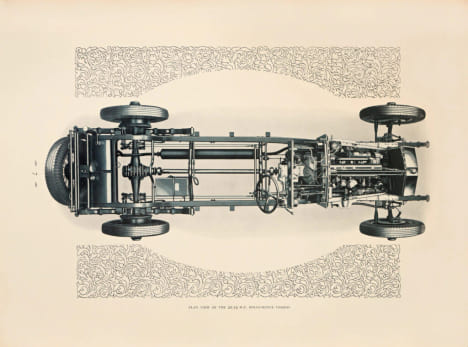THE 20-25 H.P. ROLLS-ROYCE. Un catalogue commercial luxueusement édité pour présenter la série 20-25 HP  mise en vente par Rolls-Royce en 1931.. ...