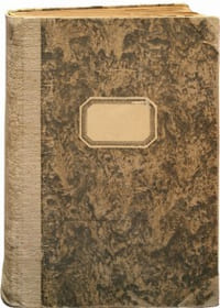 Album d’échantillons de tissu destiné aux maisons de couture. / Album of samples of fabrics meant for the fashion houses. Catalogue avec plus de 1500 échantillons de soie, satin, etc.