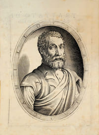 Trattato di scientia d’arme, con un dialogo di filosofia. "The fine illustration has been attributed to I. A. Michelangelo (a friend of the author)."
