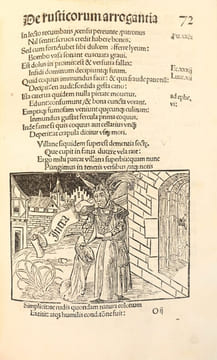 [La Nef des Fous]. Stultifera Navis (traduit en latin par Jacobus Locher). Première édition latine incunable publiée à Strasbourg  ornée de 117 ...