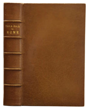 Les trois villes. Rome. Edition originale de Rome.. ZOLA, Emile