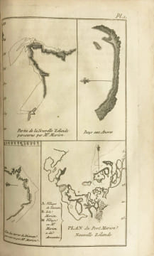 Nouveau voyage à la Mer du Sud, Commencé sous les ordres de M. Marion, Chevalier de l’Ordre royal & militaire de S. Louis, Capitaine de brûlot ; & ...