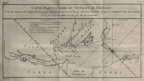Voyage fait par ordre du roi en 1750 et 1751, dans l’Amérique septentrionale pour rectifier les Cartes des Côtes de l’Acadie, de l’Isle Royale & de ...