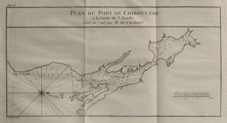 Voyage fait par ordre du roi en 1750 et 1751, dans l’Amérique septentrionale pour rectifier les Cartes des Côtes de l’Acadie, de l’Isle Royale & de ...