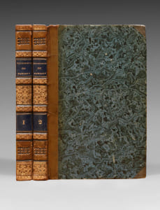 Physiologie du mariage ou méditations de philosophie éclectique, sur le bonheur et le malheur conjugal. Publiées par un jeune célibataire. L’exemplaire Bourlon de Rouvre avec ex-libris armorié et Henri Beraldi (III-1934, n°9)  ainsi décrit : « Rare et bel exemplaire dans sa reliure de l’époque ».