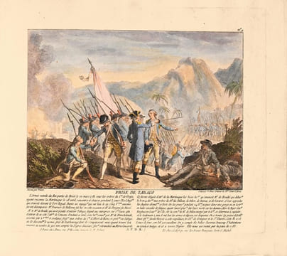 Recueil d’estampes représentant les différents evenemens de la guerre qui a procuré l’indépendance aux Etats-Unis de l’Amérique. Admirable recueil ...