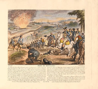 Recueil d’estampes représentant les différents evenemens de la guerre qui a procuré l’indépendance aux Etats-Unis de l’Amérique. Admirable recueil ...