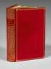 Contes et Nouvelles en vers, de Monsieur de la Fontaine. Édouard Rahir possédait deux exemplaires d’exception de cette édition originale collective  ...