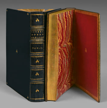 HOMERI ILIAS & ODYSSEA, et in easdem scholia sive interpretatio Didymi. Cum Latina versione accuratissima, Indiceque Græco locupletissimo Rerum ac ...