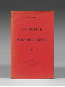 La Soirée avec Monsieur Teste. «La Soirée avec Monsieur Teste» de P. Valery. VALERY, Paul