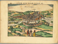 Commentariorum rerum Germanicarum Libri Tres. L’empire allemand au tout début du XVIIe siècle.
