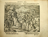 Icones Novi Testamenti Une suite de 93 gravures de Jost Amman. « Son chef-d’œuvre », en très séduisant vélin de l’époque.