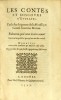 Les Contes et discours d’Eutrapel. Fort rare édition des « Contes et discours d’Eutrapel » de Du Fail. DU FAIL, Noël.