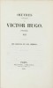Œuvres complètes de Victor Hugo. Poésie. VII. Les Rayons et les Ombres. Edition originale de cet ouvrage recherché de Victor Hugo. HUGO, Victor