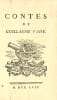 Contes de Guillaume Vad&eacute;. &Eacute;dition originale des Contes de Guillaume Vad&eacute; de Voltaire  analys&eacute;s par Grimm dans sa correspondance litt&eacute;raire.. VOLTAIRE, ...
