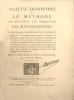 Analyse d&eacute;montr&eacute;e, ou la m&eacute;thode de r&eacute;soudre les probl&egrave;mes des math&eacute;matiques, et d’apprendre facilement ces sciences… d&eacute;di&eacute;e &agrave; monseigneur le duc de ...
