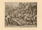 Les Saisons. Premier tirage de la suite compl&egrave;te des quatre Saisons, chef-d’œuvre de Brueghel l’Ancien.. 