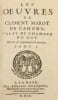 Les Œuvres. Superbe et prestigieux exemplaire reli&eacute; a l’&eacute;poque en maroquin olive  pour Jacques-Annibal Claret de La Tourrette, distingu&eacute; bibliophile ...