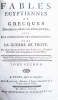 Les Fables &eacute;gyptiennes et grecques, avec une explication des hi&eacute;roglyphes et de la guerre de Troye.
. PERNETY (A. Joseph)
