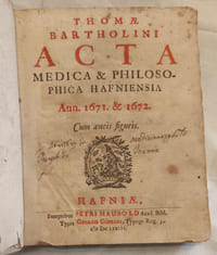 Acta medica & philosophica hafniensia. Ann. 1671 & 1672. Cum aeneis figuris.