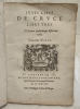 De Cruce libri tres. Ad sacram profanamque historiam utiles. Una cum notis.. LIPSE (Juste)