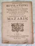 Les Divines r&eacute;v&eacute;lations et promes.... [MAZARINADES] 