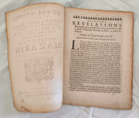 Les Divines révélations et promesses faites à sainct Denys patron de la France, et à sainte Geneviefve patrone de Paris, en faveur des Francois. Contre le tyran Mazarin. Apportées du Ciel en Terre par l’Archange S. Michel.
