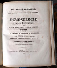 La Démonologie des hébreux tirée de l’ancien testament et des apocryphes.