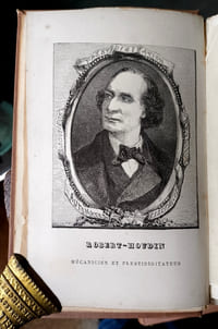 Confidences de Robert-Houdin, une vie d’artiste. Théâtre et prestidigitation.
