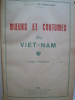 Moeurs et Coutumes du Viet-Nam - Tome Premier. VU-NGOC-LIEN