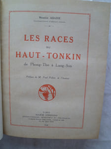 Les Races du Haut-Tonkin de Phong-Tho à Lang-Son