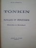 Tonkin - Paysages et Impressions . ARNHOLD (Hilda) 