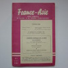 France-Asie - Revue Mensuelle de Culture et de Synthèse Franco-Asiatique . FRANCE-ASIE [Collectif] 