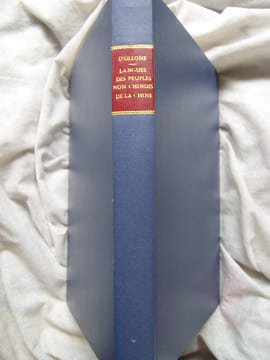 Mission d'Ollone 1906-1909 - Langues des Peuples non Chinois de la Chine . OLLONE (Vicomte d')