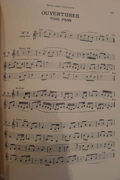 Théâtre et Musique Modernes en Chine, avec une étude technique de la Musique Chinoise et transcriptions pour piano par André Gailhard.. SOULIE DE ...