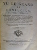 Yu le Grand et Confucius, Histoire Chinoise.. CLERC (M.)