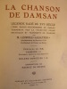 La Chanson de Damsan - Légende Radé du XVIe Siècle . SABATIER (Léopold)