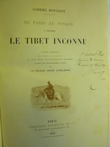 De Paris au Tonkin - A travers le Tibet Inconnu
